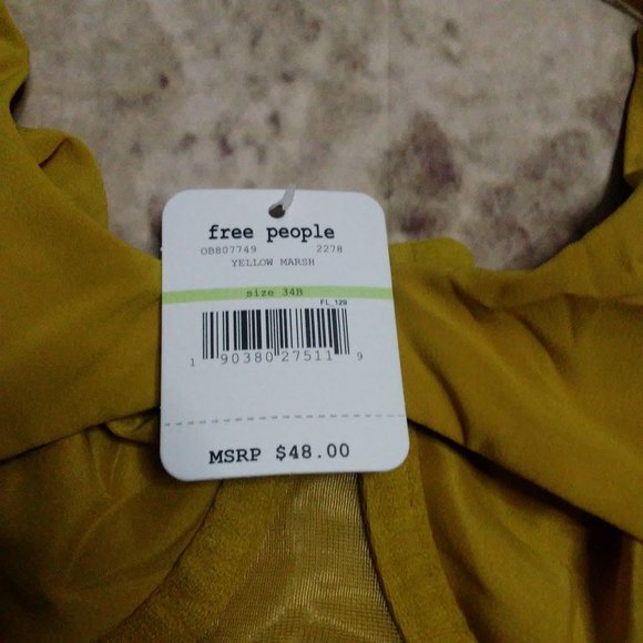 Free People Zoey Bra (34B) & Smooth Lace Hipster - Picture 4 of 7